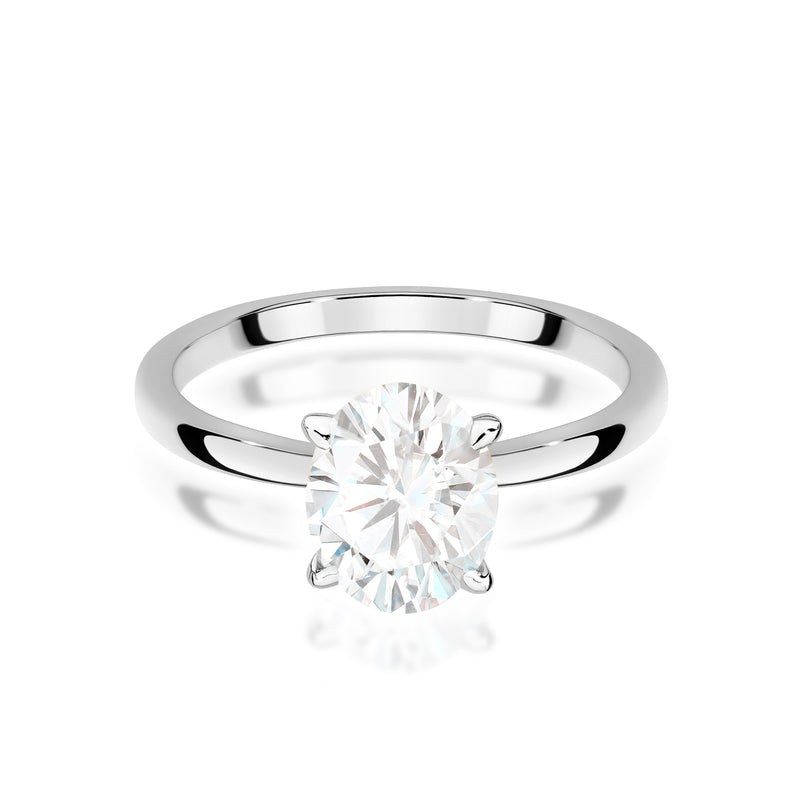 Inel Aur 9K cu Diamant Natural 1.00 ct, imaginea 5 din 6
