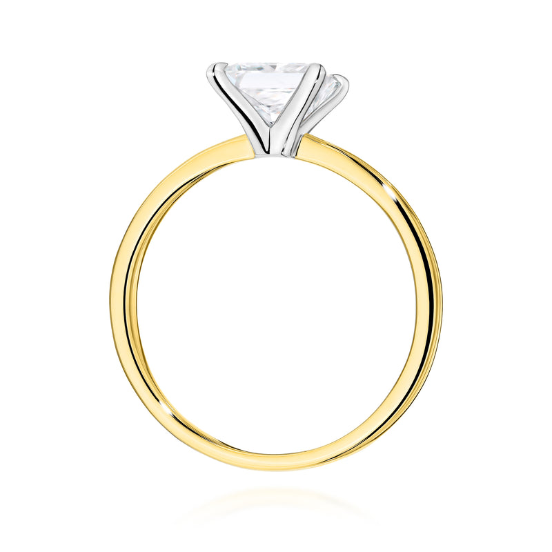 Inel Aur 9K cu Diamant Natural 1.00 ct, imaginea 3 din 6