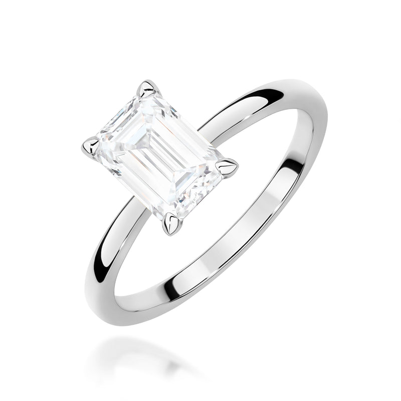 Inel Aur 9K cu Diamant Natural 1.00 ct, imaginea 4 din 6