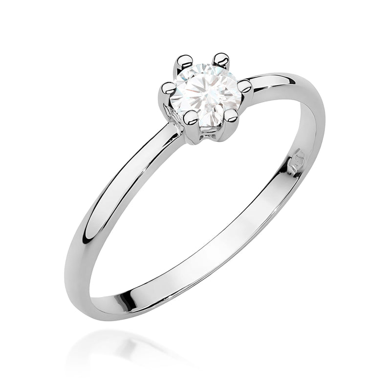 Inel Aur 9K cu Diamant de Laborator 0.30 ct, imaginea 5 din 8