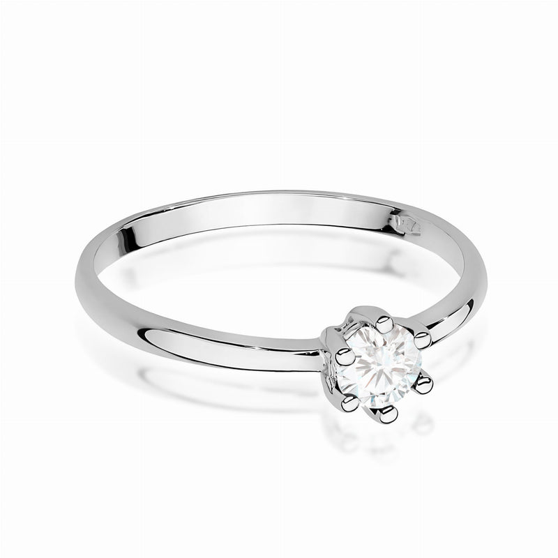 Inel Aur 9K cu Diamant de Laborator 0.30 ct, imaginea 6 din 8