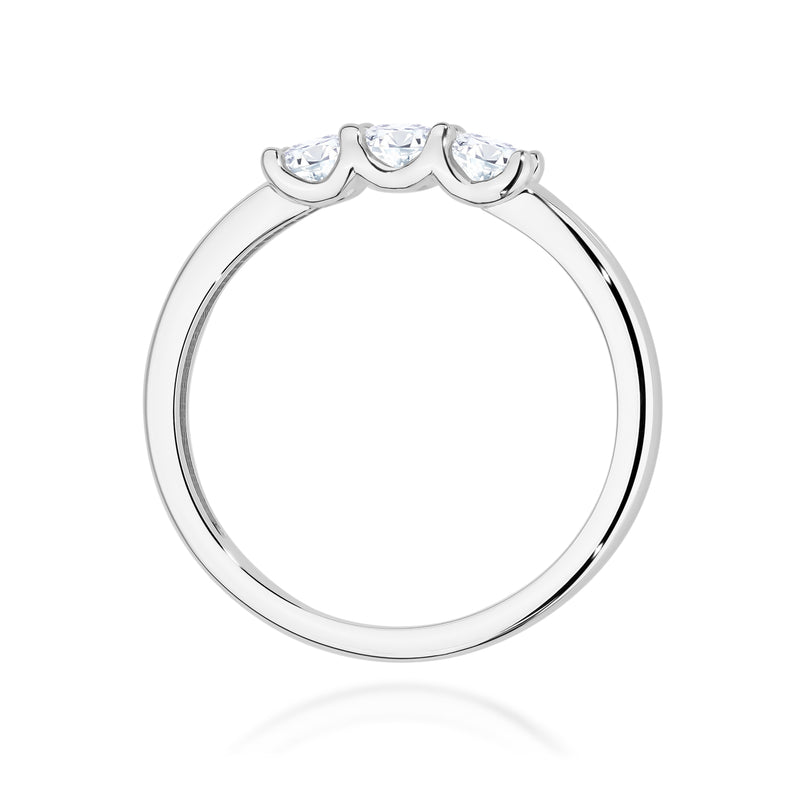 Inel Aur 9K cu Diamante Naturale 0.30 ct, imaginea 7 din 8