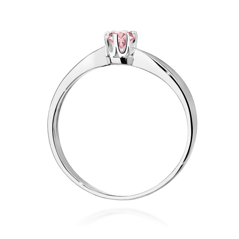 Inel Aur 14K cu Diamant Roz de Laborator 0.30 ct, imaginea 11 din 12