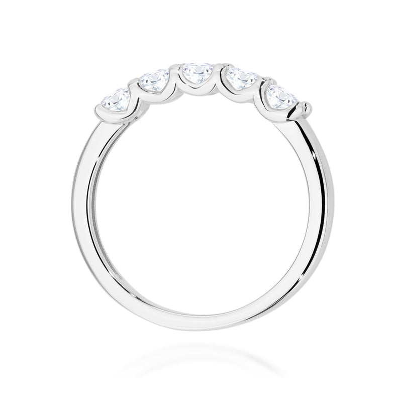 Inel Aur 9K cu Diamante Naturale 0.50 ct, imaginea 7 din 8