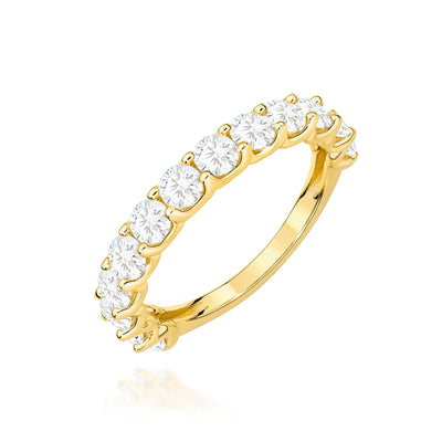Inel Aur 9K cu Diamante de Laborator 1.30 ct