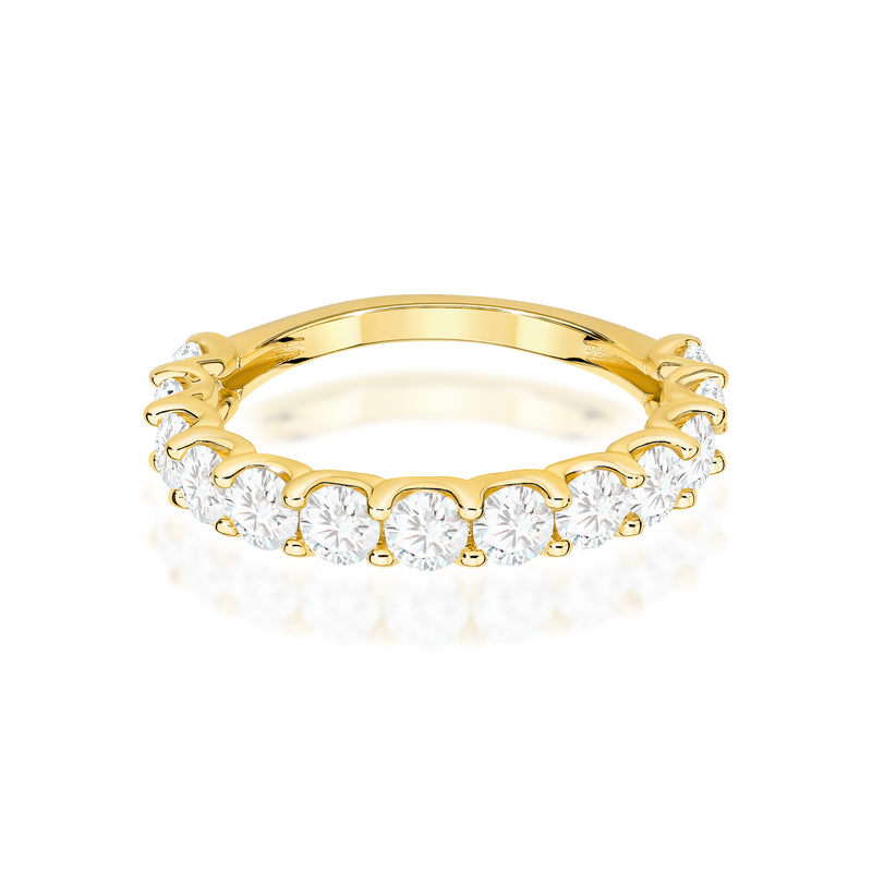 Inel Aur 9K cu Diamante Naturale 1.30 ct, imaginea 2 din 8