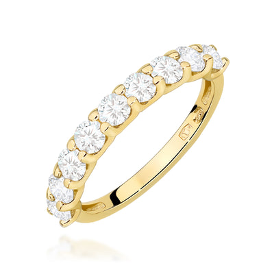 Inel Aur 14K cu Diamante de Laborator 0.90 ct