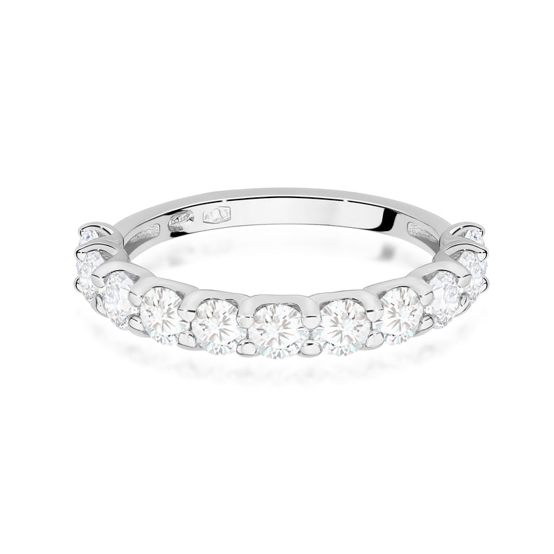 Inel Aur 14K cu Diamante Naturale 1.10 ct, imaginea 10 din 12