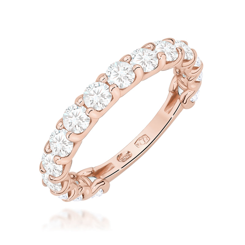 Inel Aur 14K cu Diamante Naturale 1.50 ct, imaginea 5 din 12