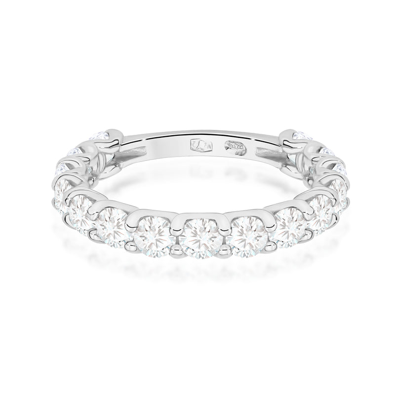 Inel Aur 14K cu Diamante Roz de Laborator 1.50 ct, imaginea 10 din 12