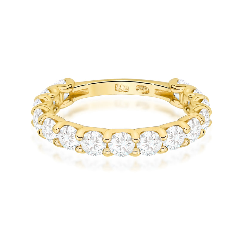 Inel Aur 9K cu Diamante de Laborator 1.50 ct, imaginea 2 din 8