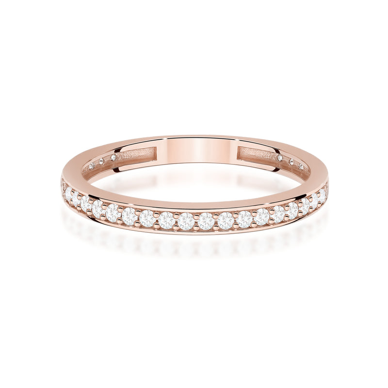 Inel Aur 14K cu Diamante Naturale 0.28 ct, imaginea 5 din 9