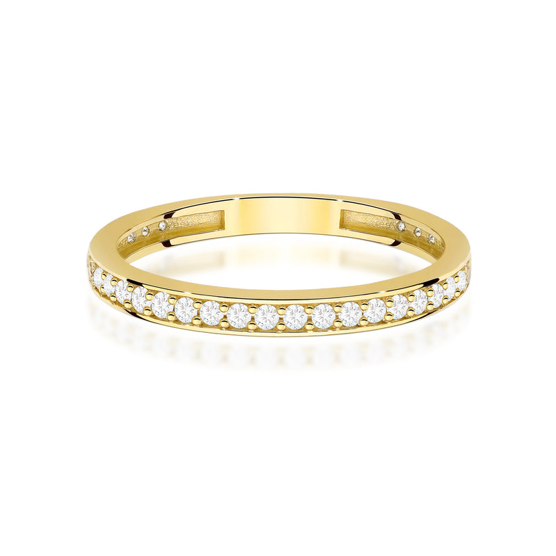 Inel Aur 14K cu Diamante de Laborator 0.28 ct, imaginea 2 din 9