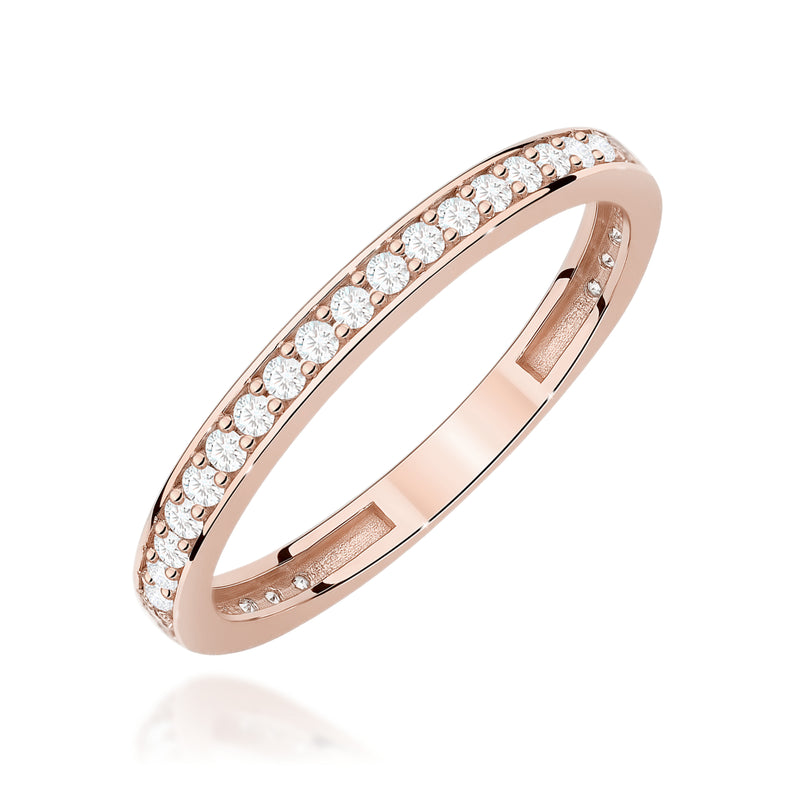 Inel Aur 14K cu Diamante de Laborator 0.28 ct, imaginea 4 din 9