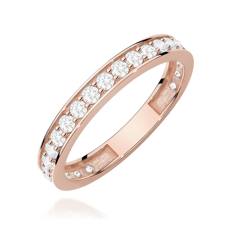 Inel Aur 14K cu Diamante de Laborator 0.46 ct, imaginea 4 din 9