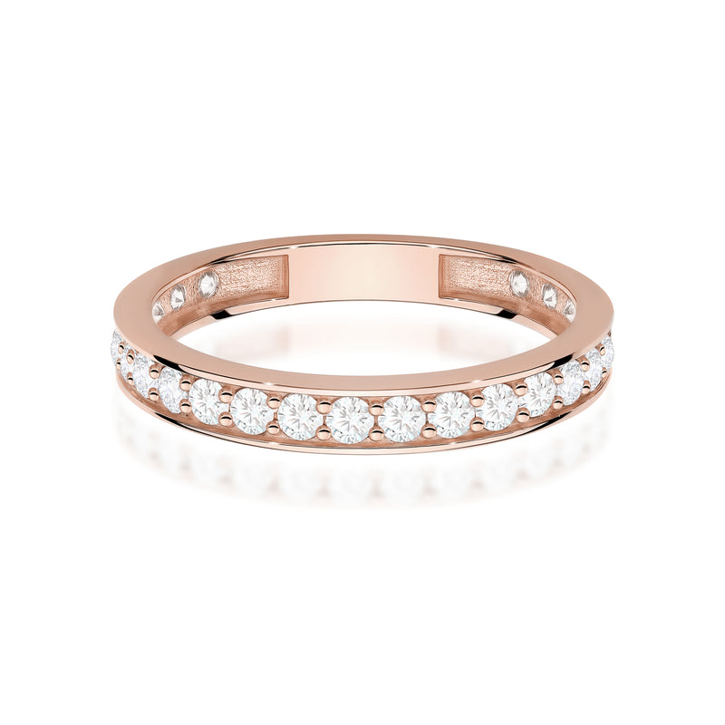 Inel Aur 14K cu Diamante de Laborator 0.46 ct, imaginea 5 din 9