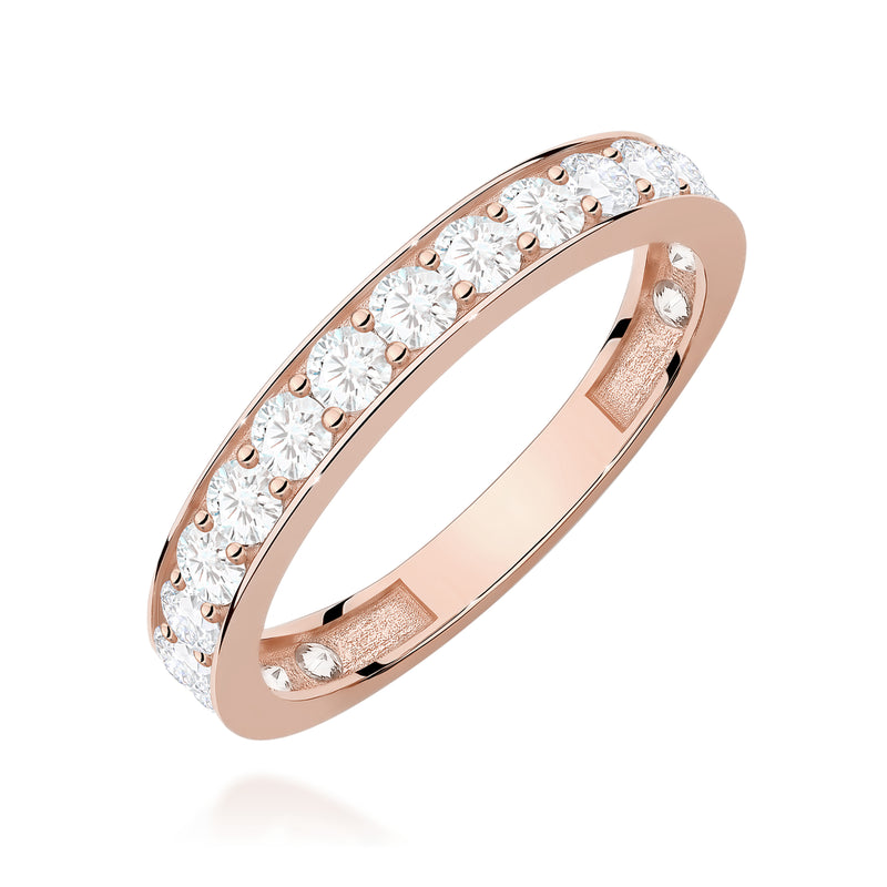 Inel Aur 14K cu Diamante de Laborator 0.76 ct, imaginea 4 din 9