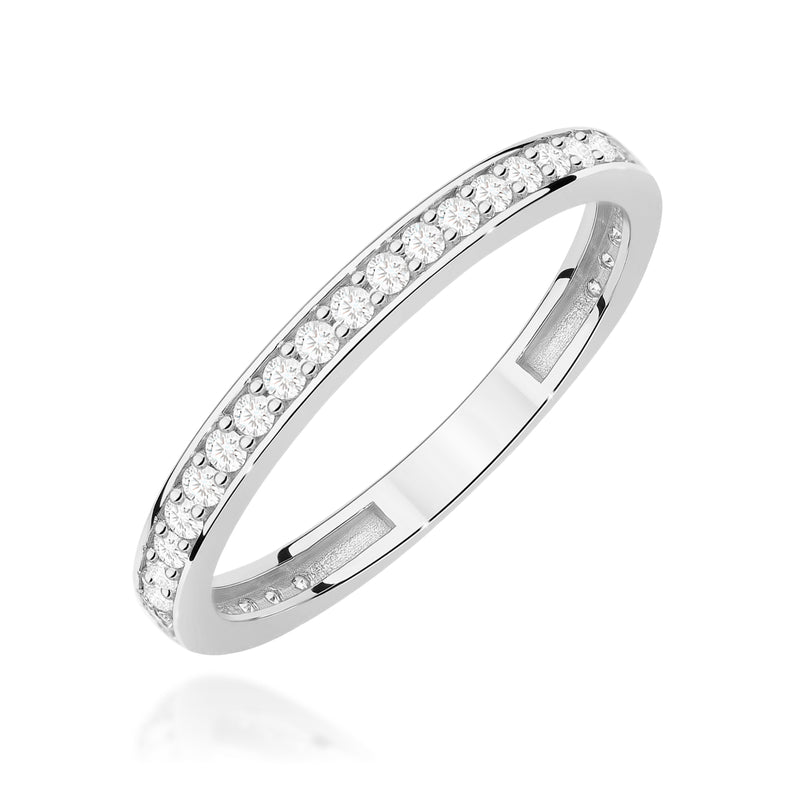 Inel Aur 9K cu Diamante de Laborator 0.28 ct, imaginea 4 din 6